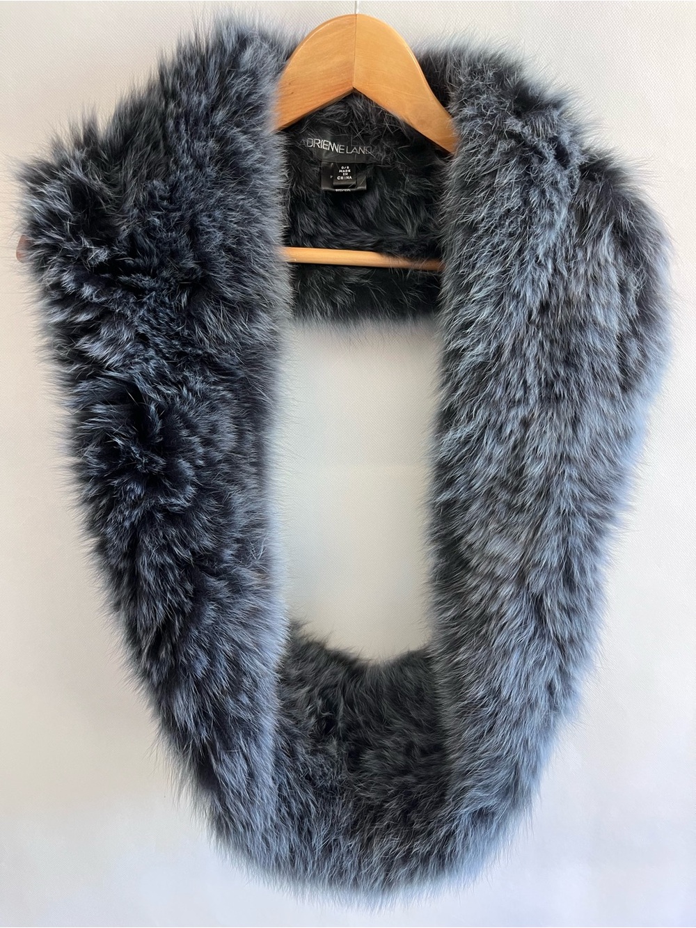 Adrienne Landau Fox Fur Scarf Wrap